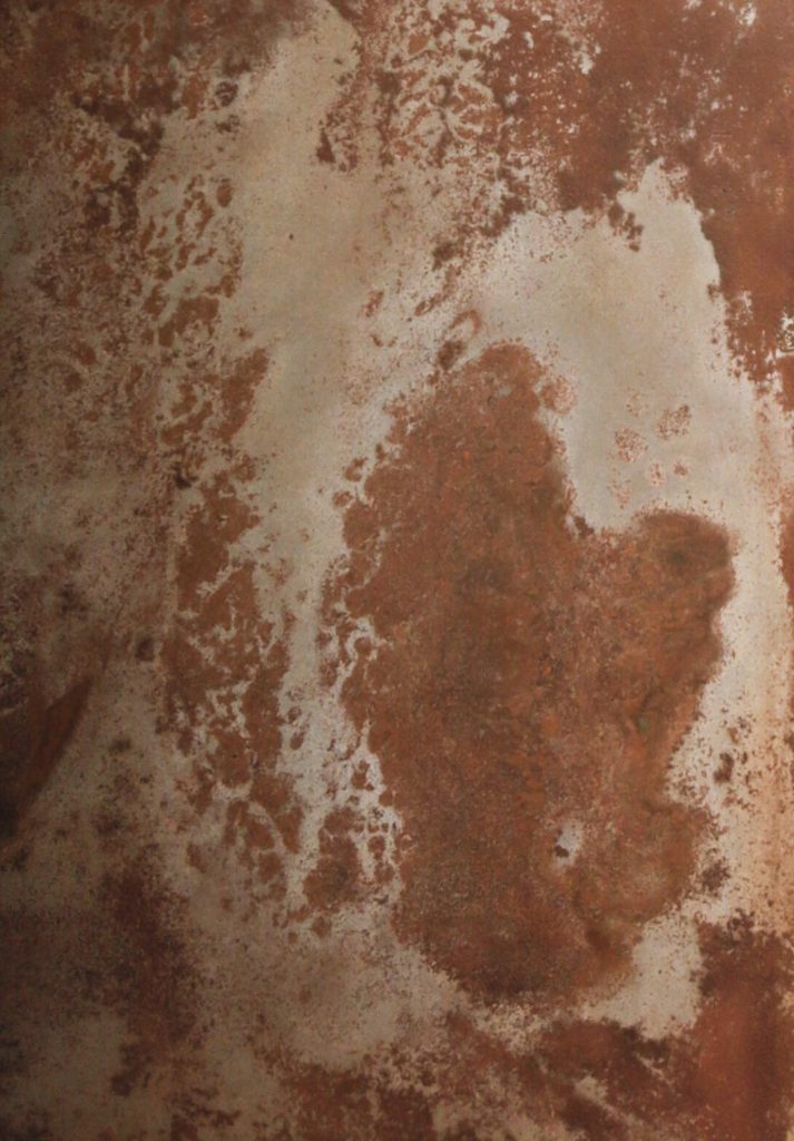 Superficie in ferro trattata per ottenere l’aspetto tipico del Corten, con tonalità calde, sfumature ossidate e una texture naturale ricca di profondità. Una finitura dal carattere contemporaneo e materico, ideale per arredi, rivestimenti e dettagli architettonici dallo stile deciso e distintivo.